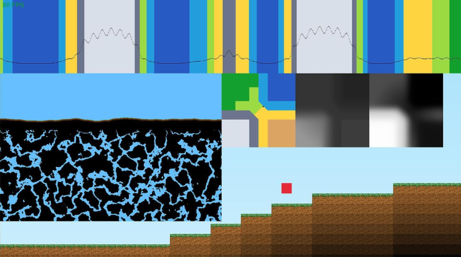 BlockGame terrain generation screenshot 1
