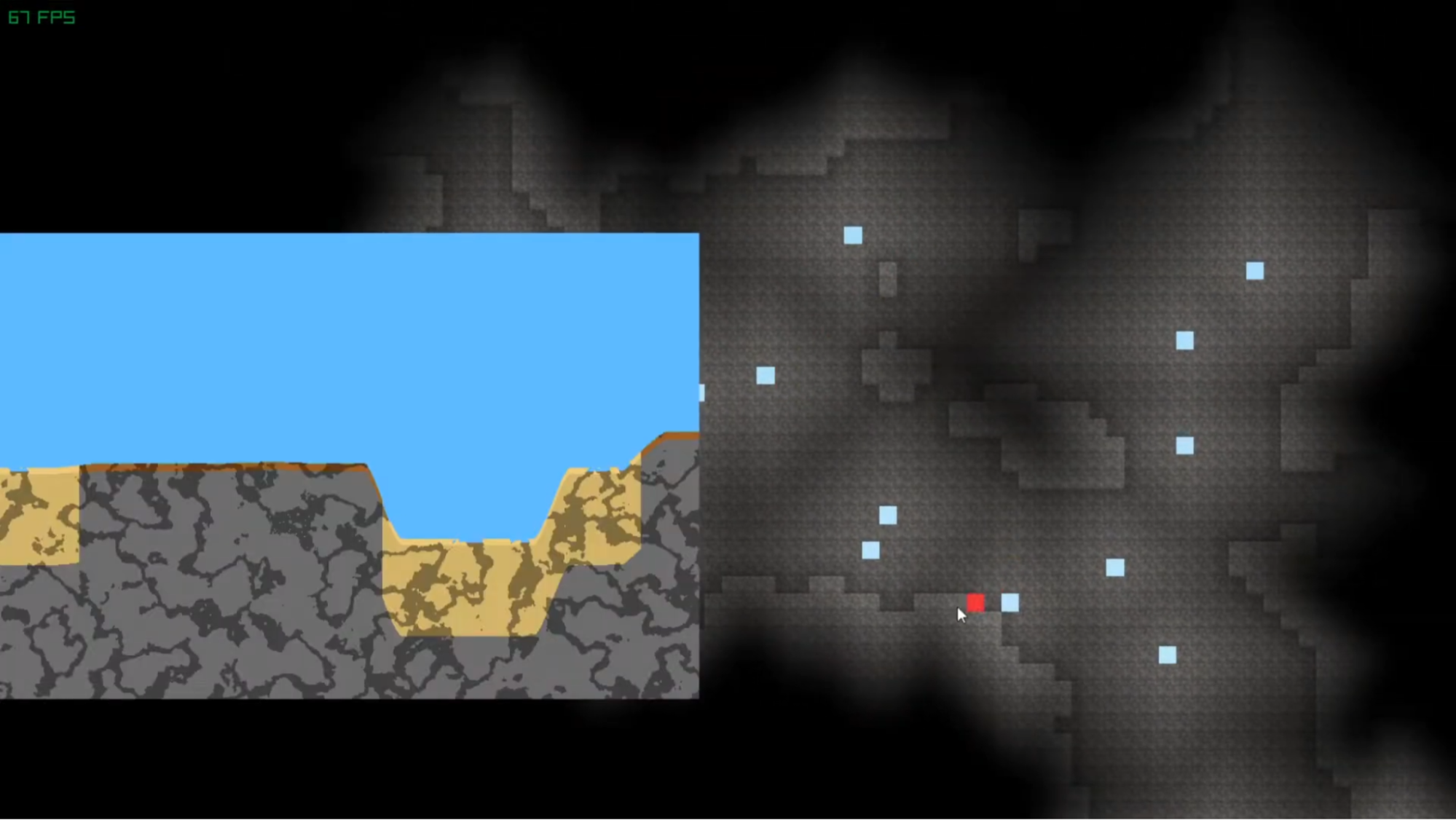 BlockGame terrain generation screenshot 2
